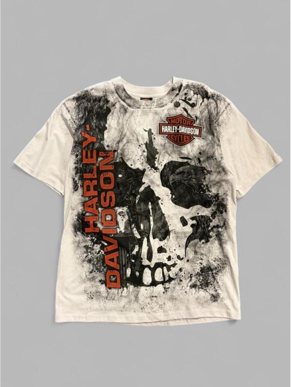 Y2K Affliction Harley Davidson AOP Tee
